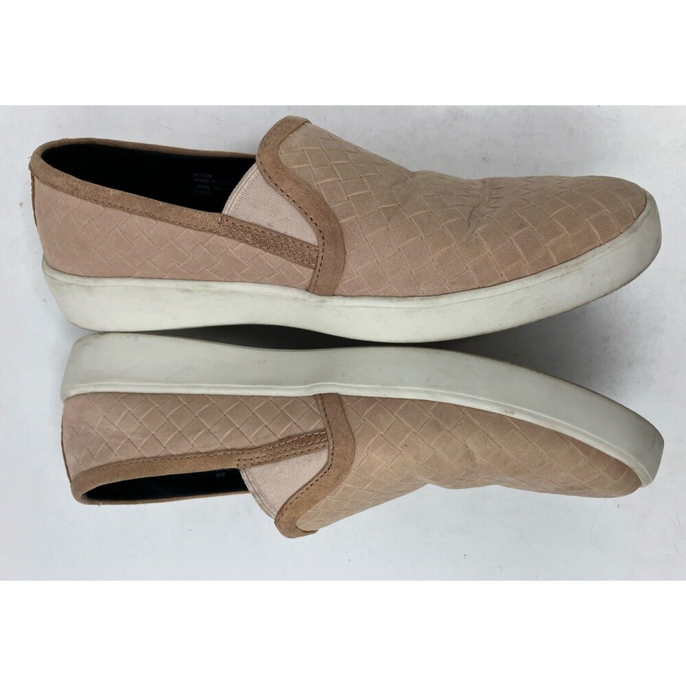 Cole Haan Grand OS Woven Casual Loafers Peach Beige Womens 9.5 B Preppy